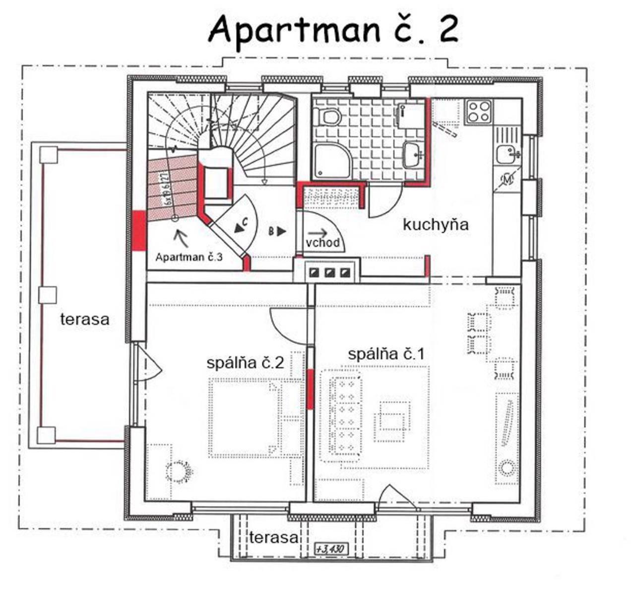 Apartmany Diana Dunajská Streda Værelse billede