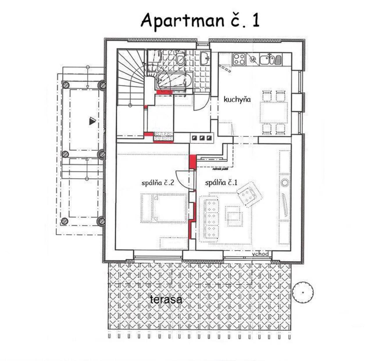 Apartmany Diana Dunajská Streda Værelse billede